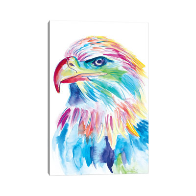 " Watercolor Bald Eagle " by Jennifer Seeley Painting Print