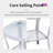 Bonia Wicker Rattan Side Table With Built-In Glass-1470696222