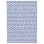 Tapis d'extérieur à chevrons bleu Dreams Classic-947848485