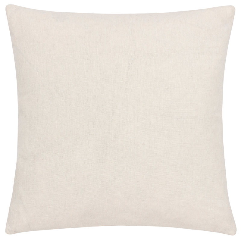 Avemaria Geometric Square Cushion Cover, Ecru
