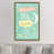 Gold Framed Canvas