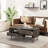 2-Drawer Coffee Table with Open Cubby Storage-636375493