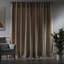 Paire de rideaux obscurcissant avec pattes de couleur unie-872553135-872553147