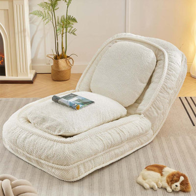 Fauteuil à billes pliable, canapé paresseux, 5 positions réglables