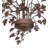 72" Wide Oak Leaf 15 Light Chandelier