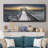 Honduras Pier- Framed Canvas