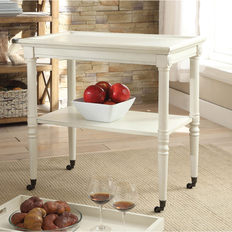Deshazo Butler Table, White