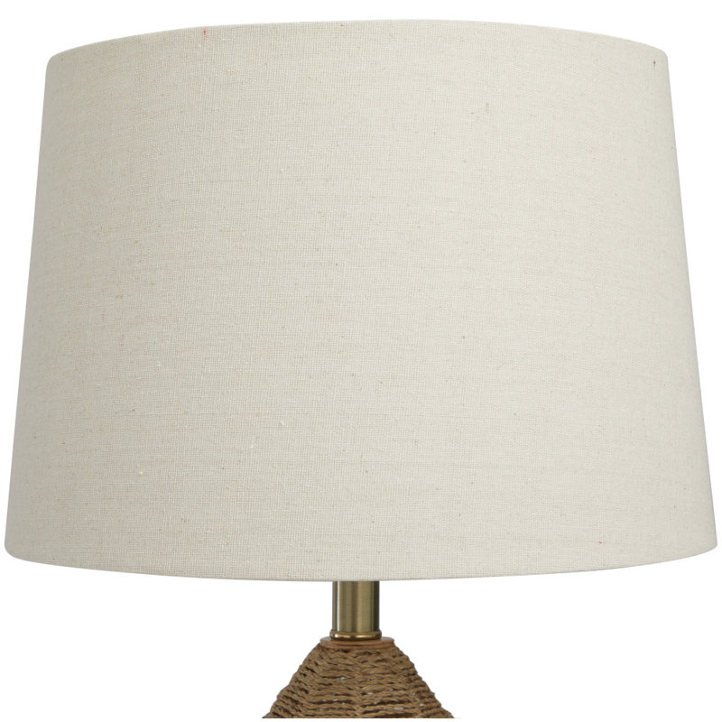 Lampe de table en bois tressé à la main Gossard