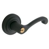 Keyed (Entry) Door Lever with Rosette
