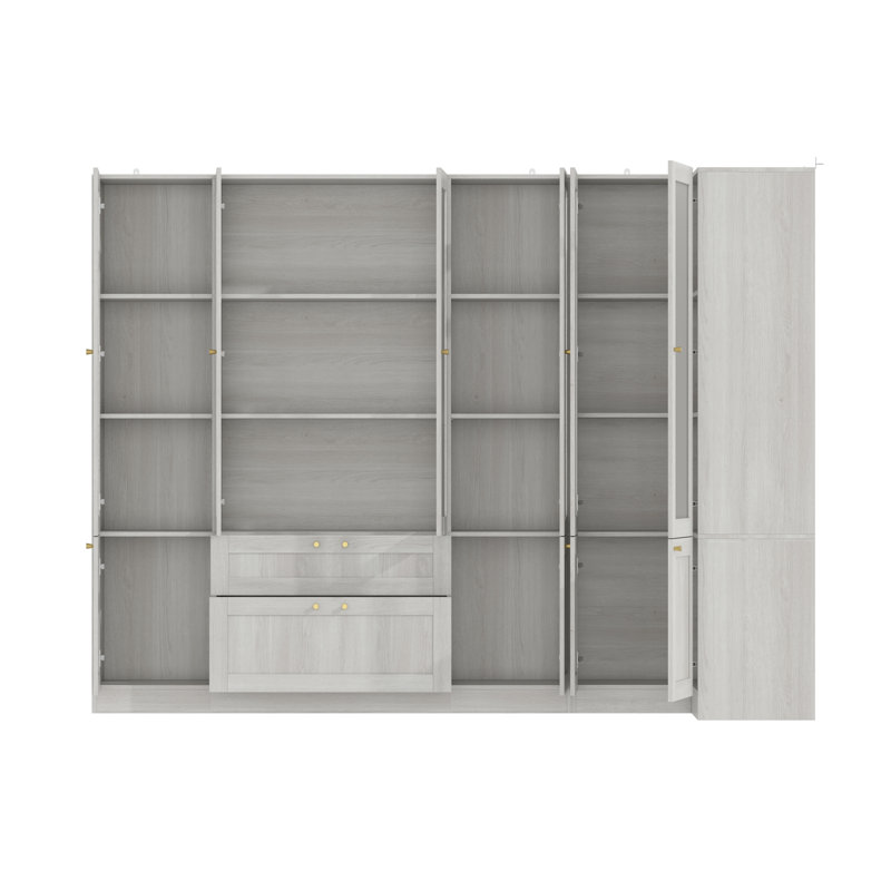 Grand garde-manger de coin de 94,5 po