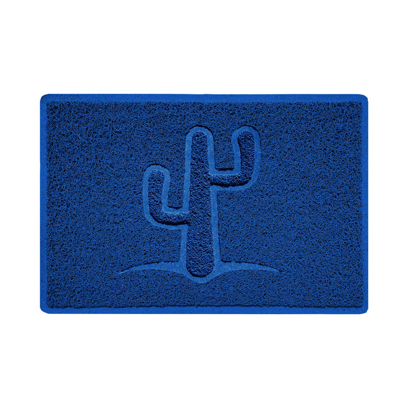 Non-Slip Indoor / Outdoor Doormat, 40cm W x 60cm L, Blue