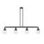 Luminaire suspendu linéaire à 4 lumières pour îlot de cuisine Hallmar-862834781-840853772-862834790