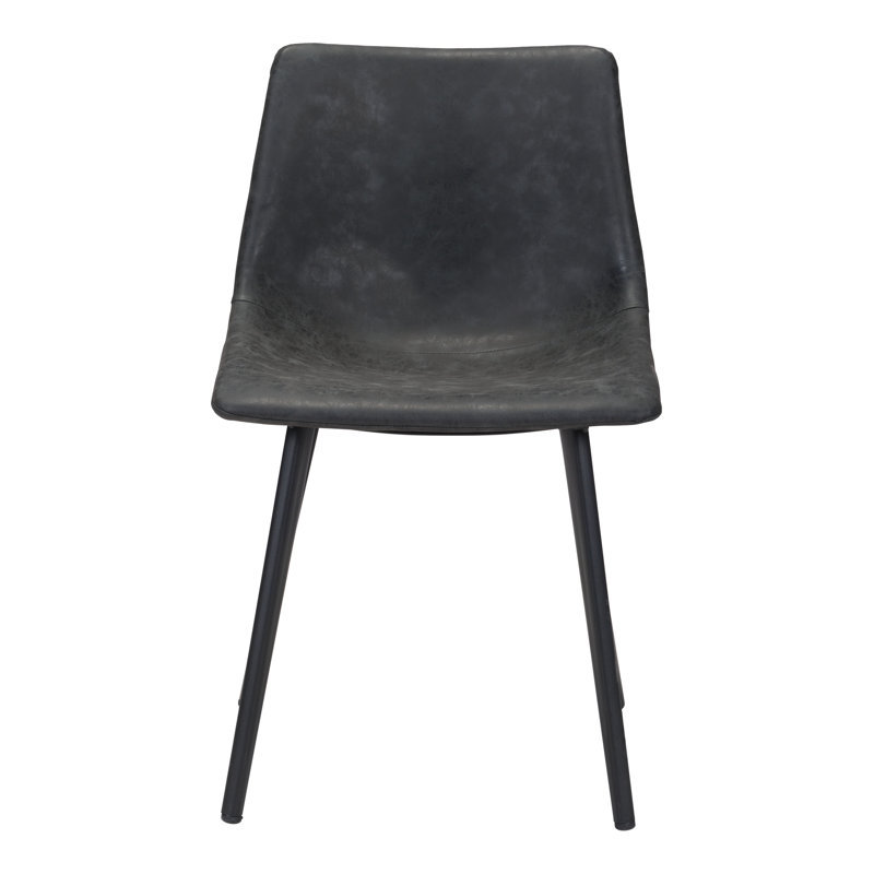 Chaise de salle à manger , Noir rétro
