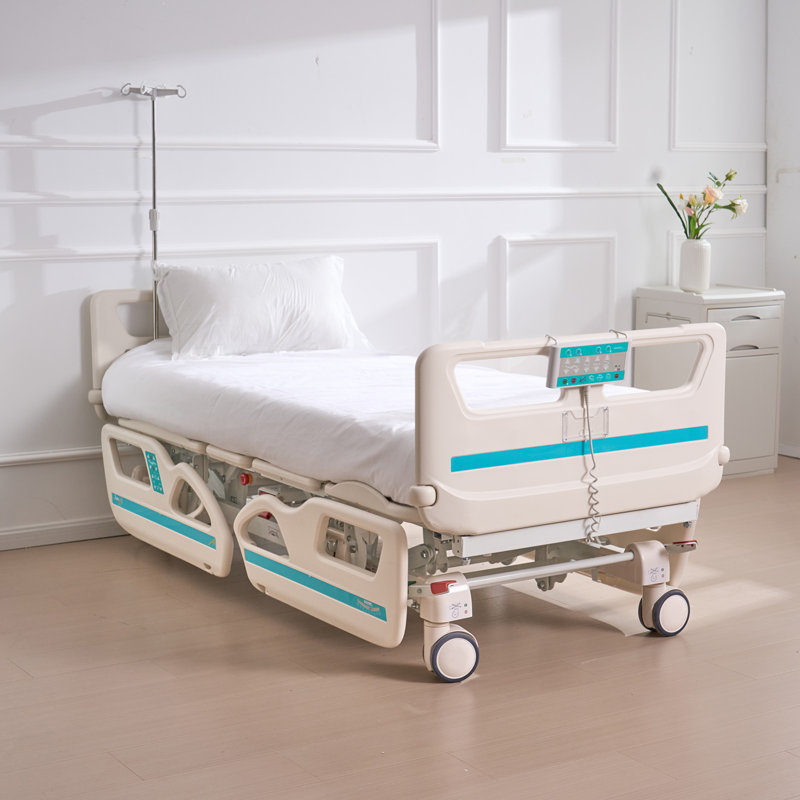 Full Electric Adjustable Hospital Bed with Cardiac Position