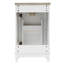 Bathroom Vanity Cabinet 20", Contemporary Style, Ceramic Basin, Sufficient Storage, Soft Close Door 20*14.5*33.3 With Basin - Legs-242280516