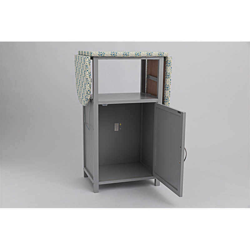 Ironing Board With Storage Cabinet