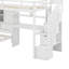 Twin Over Twin Loft Bed With Desk-494991200