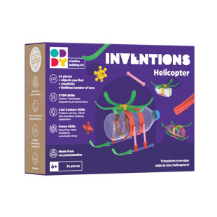 Kit de construction d'hélicoptère Oddy Inventions