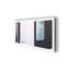 Miroir de salle de bain Jozefina avec lumière DEL à intensité variable-1097172242