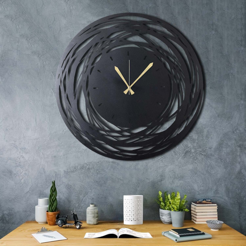 Metal Wall Clock