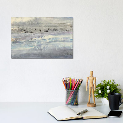 Silver Horizon by Albena Hristova - Wrapped Canvas Panoramic Painting