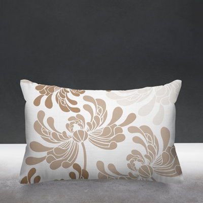 Maina Floral Indoor/Outdoor Throw Pillow