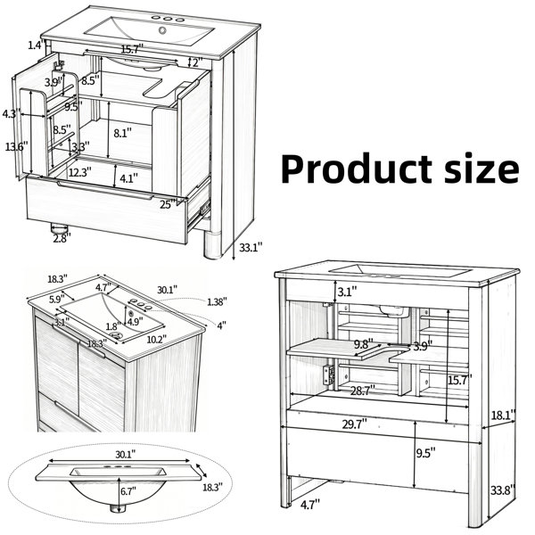 Dimensions du produit