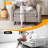 Rexulqo 42.5'' Oversized Accent Chair with Ottoman,All Seats Storage,Chenille Big Armchair,24.5'' Deep Seat,2 Throw Pillows,Reading Chair,Lounge Chair For Living Room,Bedroom ,Office,Khaki-1458571546
