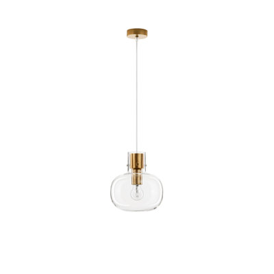 1 - Light Gold Pendant