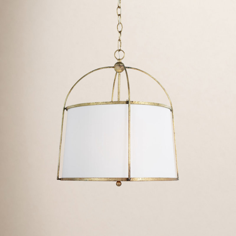 Stonington 2 - Light Drum Pendant by Chapman & Myers, Antique Guild