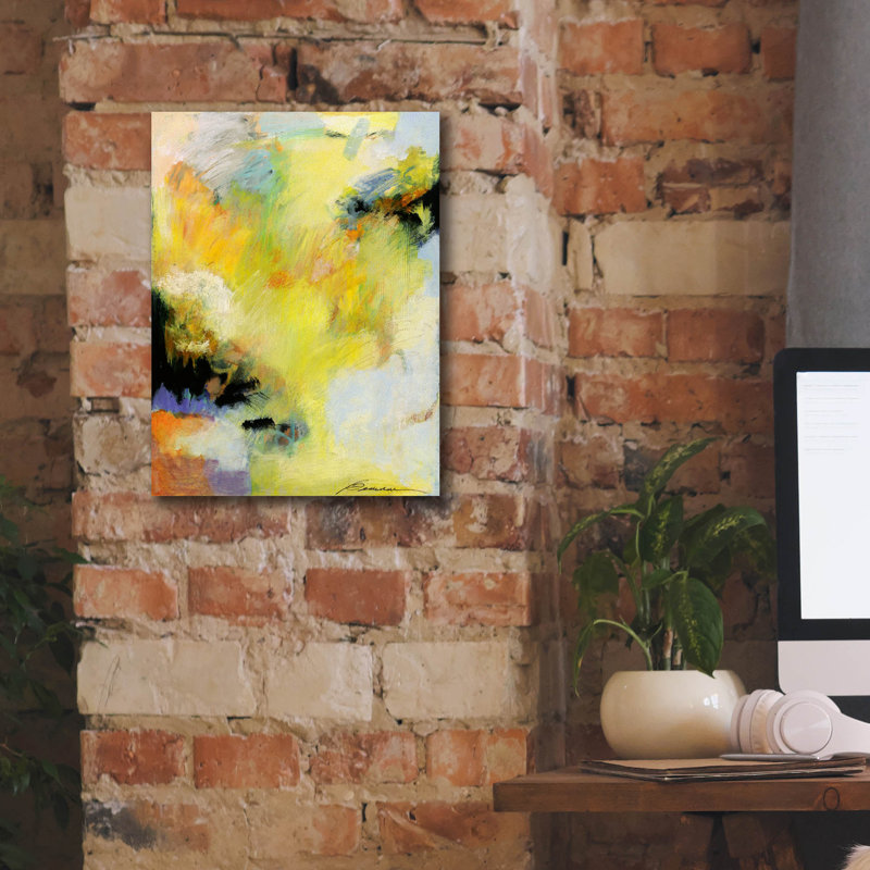 «Radiance» par Beau Wild, art mural sur toile, 12 po x 16 po