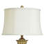 Lampe de table blanche 30,8 po Clifton