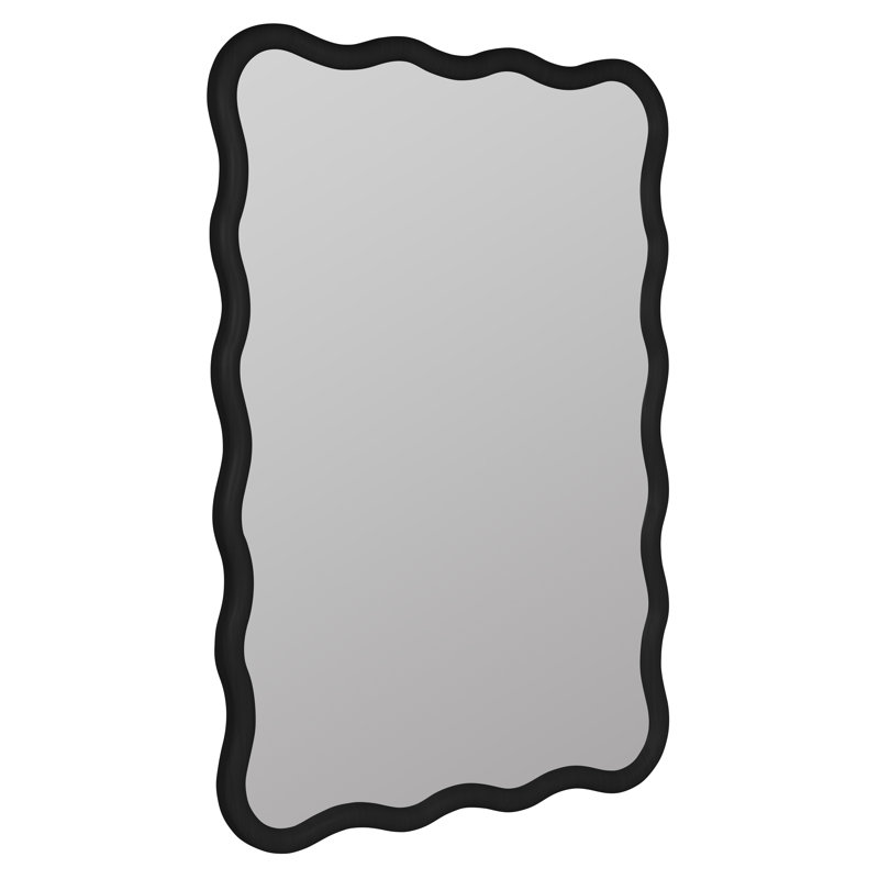 Candace Abstract Mirror, Black