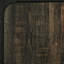 Bois d'ingénierie brun de conception industrielle, 3 tablettes horizontales réglables, portes en verre trempé encadrées pour le bureau, étagère à finition ouverte avec finition de bureau avec look, bois, tablettes réglables,