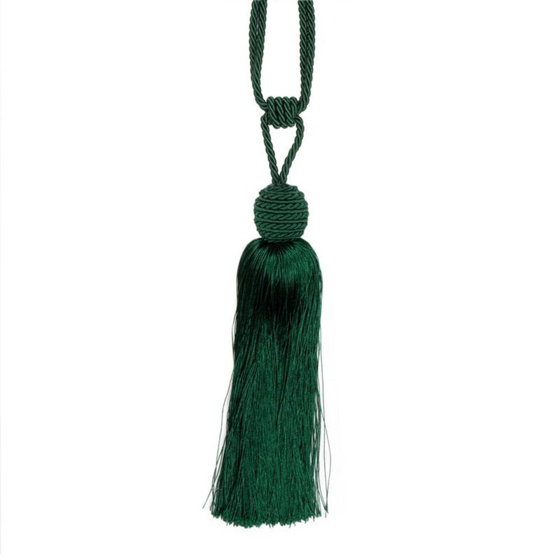 Ludovika Fabric 10cm Curtain Tieback, Green