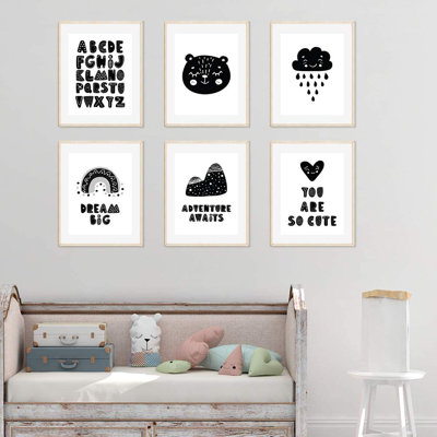 Denn 6 - Piece Paper Print