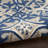 Aloha  Geometric Blue Indoor/Outdoor Area Rug-613637636