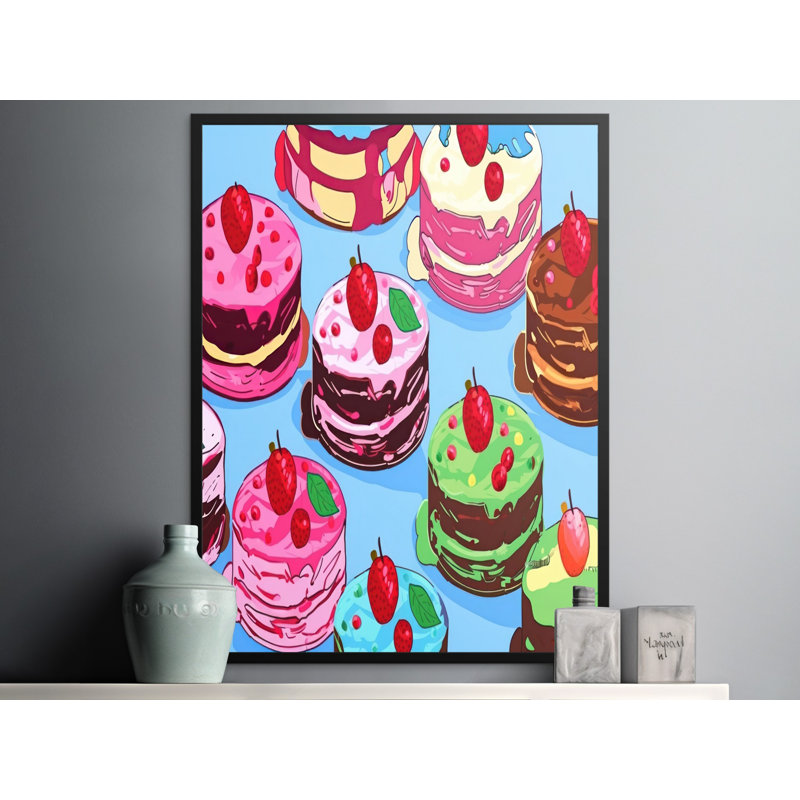 Kitchen Food Art Matte Poster, 20x30