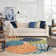Alsaedi Floral Green/Blue/Orange Indoor/Outdoor Area Rug