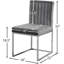 Chaise d'appoint rembourrée en velours Amberdawn-1602561296-1602561301