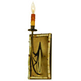Rustic Lodge 1 - Light Candle Wall Light
