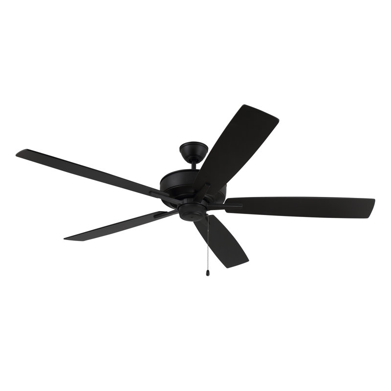 60'' Ceiling Fan, Flat Black