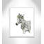 «Savannah Zebra», art encadré-47566036-47566040