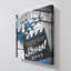 "Les films en bleu II" par Conrad Knutsen, reproduction sur toile-1897479858