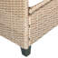 Ensemble de canapé de patio en résine tressée résistant aux rayons UV de 4 pièces avec auvent rétractable, coussins et table élévatrice Topmax-1429685649