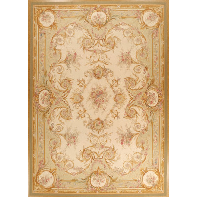 Tapis tissé 10 x 14 Modren Aubusson