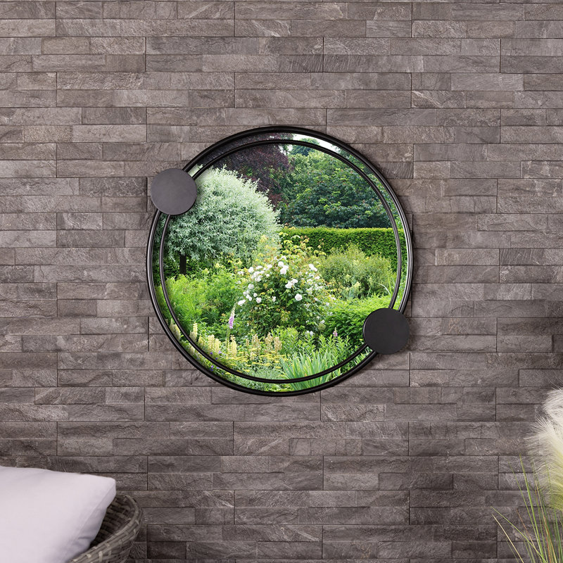 Raey Iron Round Mirror