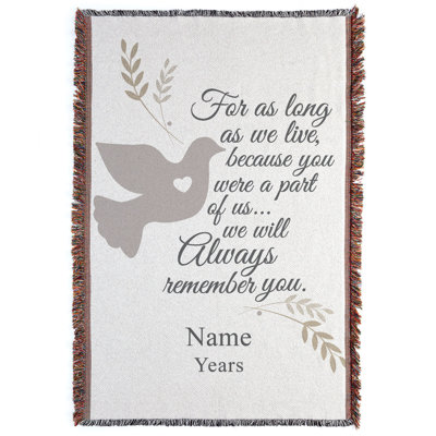 Plain Weave / Muslin Throw Blanket