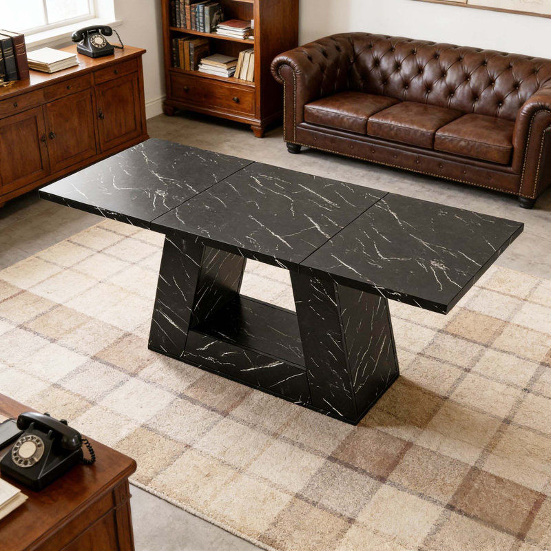 Grande table de bureau spacieuse, bureau pratique pour ordinateur