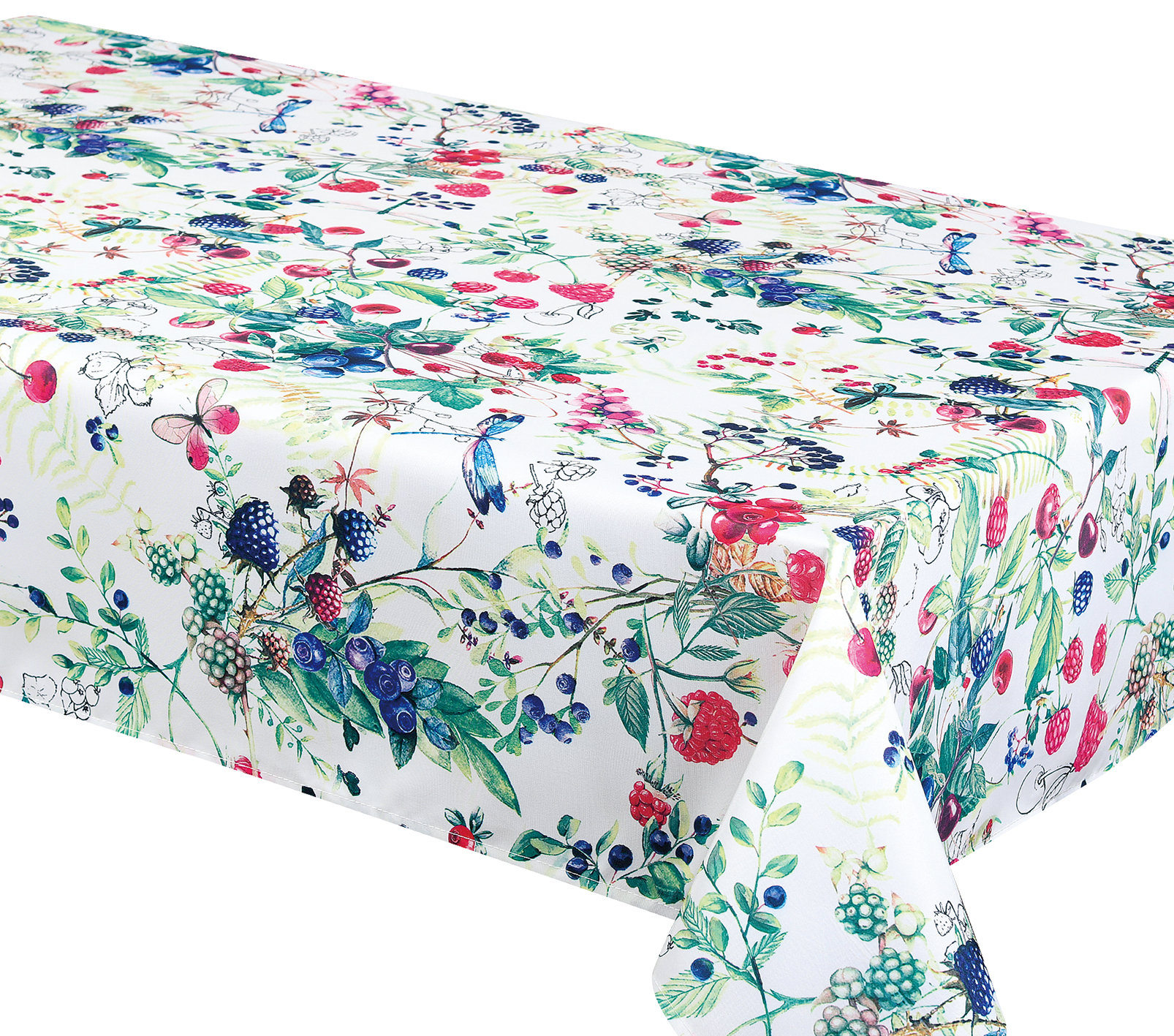 East Urban Home Essiah Rectangle Floral Polyester Tablecloth | Wayfair